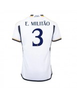 Real Madrid Eder Militao #3 Kotipaita 2023-24 Lyhythihainen